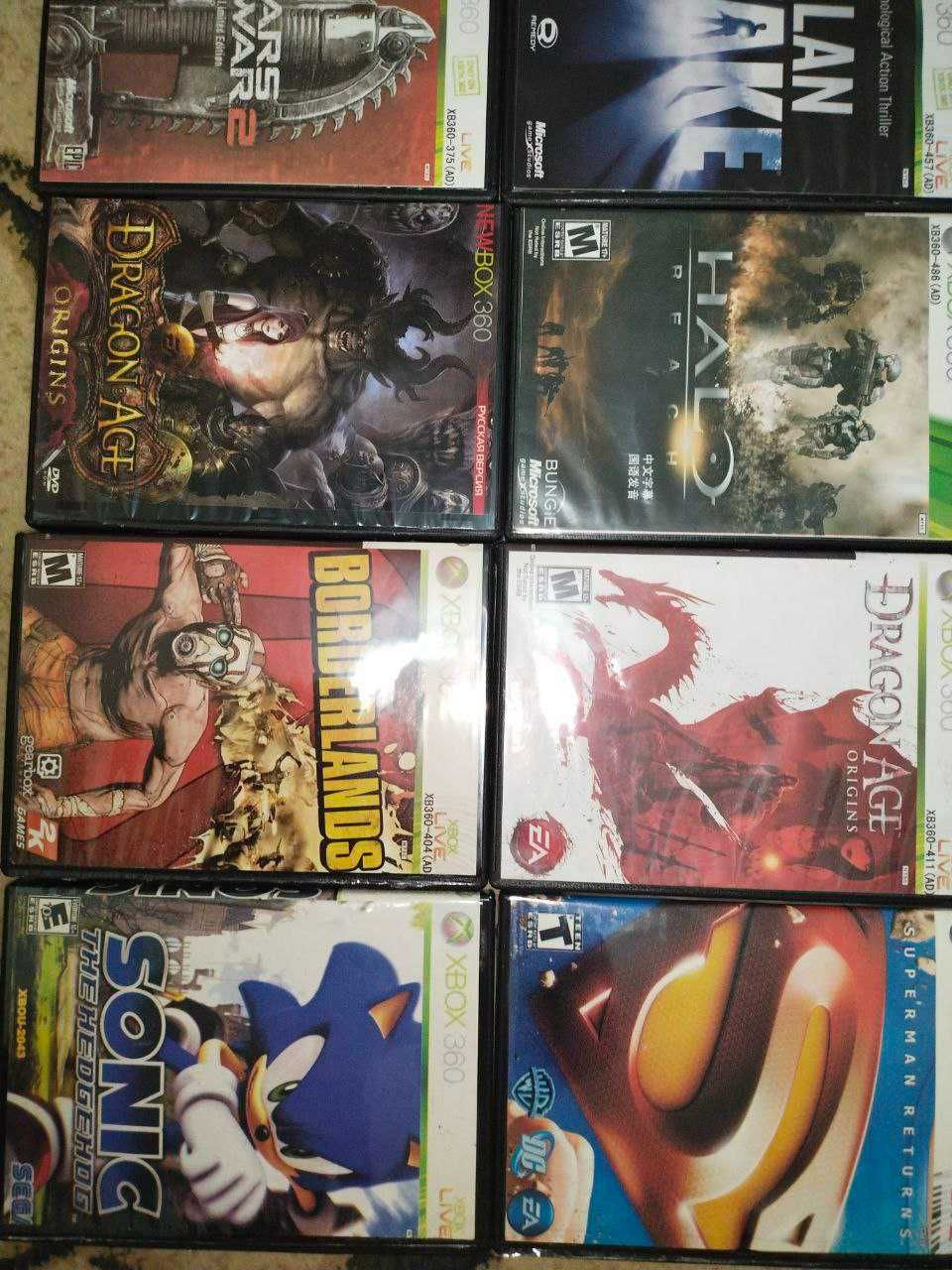 продам диски в отличном состоянии на XBOX 360/XBOX