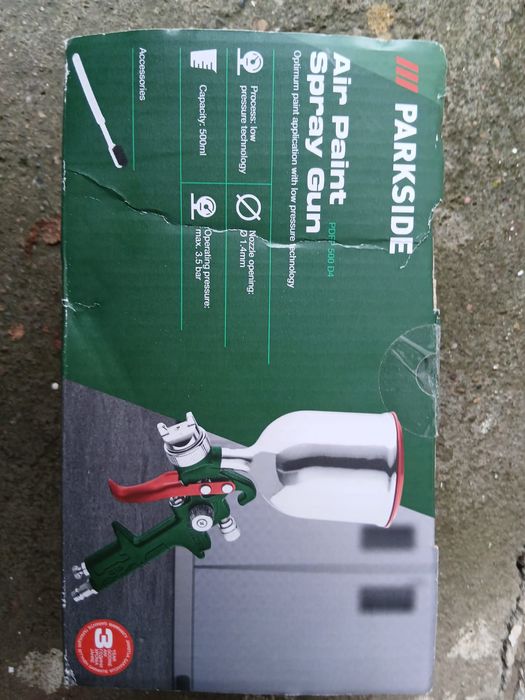 Pistol vopsit parkside nou