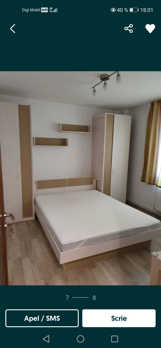 Inchiriez apartament 2 camere în Brașov, B-dul Alexandru Vlahuta