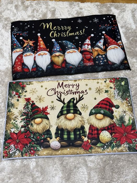 Коврик новогодний, новый год украшение