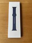Curea Apple watch seria 10 originala sigilata 42mm sport albastra m/l