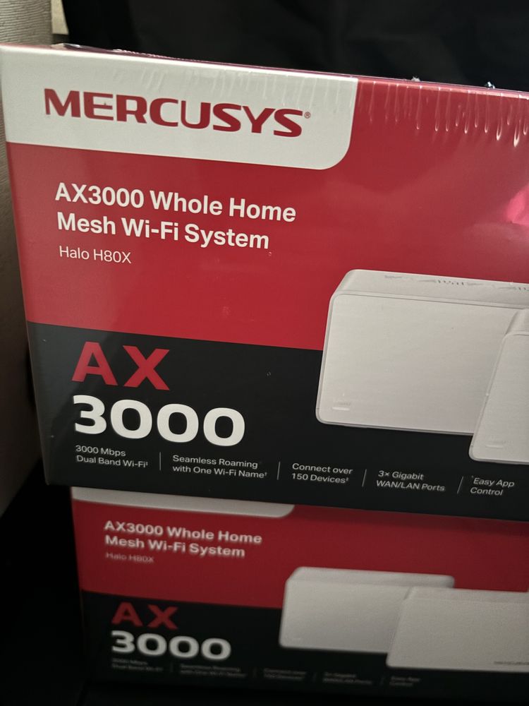 Wi-Fi 6 Sistem Mercusys AX3000 nou