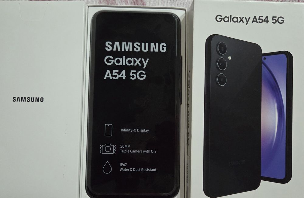 Samsung Galaxy A54 5G 8 ГБ/256 ГБ черный