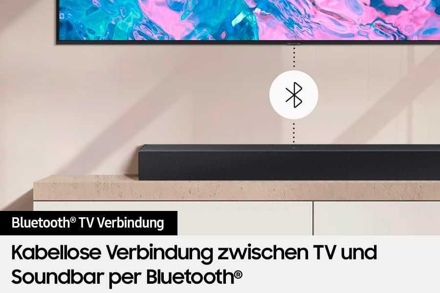 Саундбар Samsung HW-C410G 2.0 40W, вграден субуфер, Bluetooth