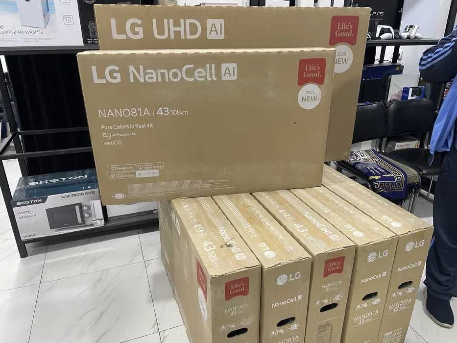 Телевизор LG - 32/98 дюйoм Nanocell все модели есть + доставка акция