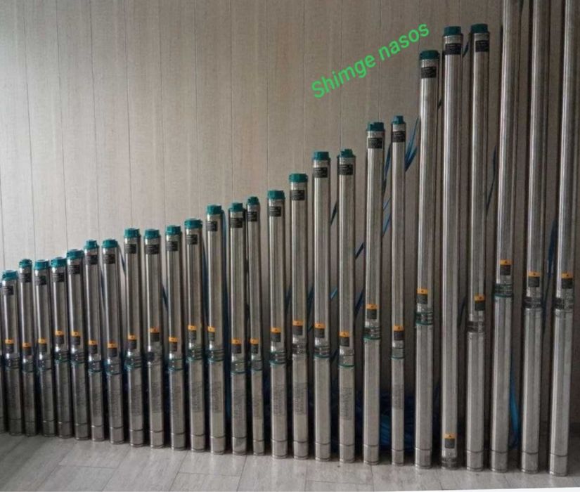Нержавейкали глубинный насос Shimge 3/3,5/4/5/6лик 200 м гача до 78 м3