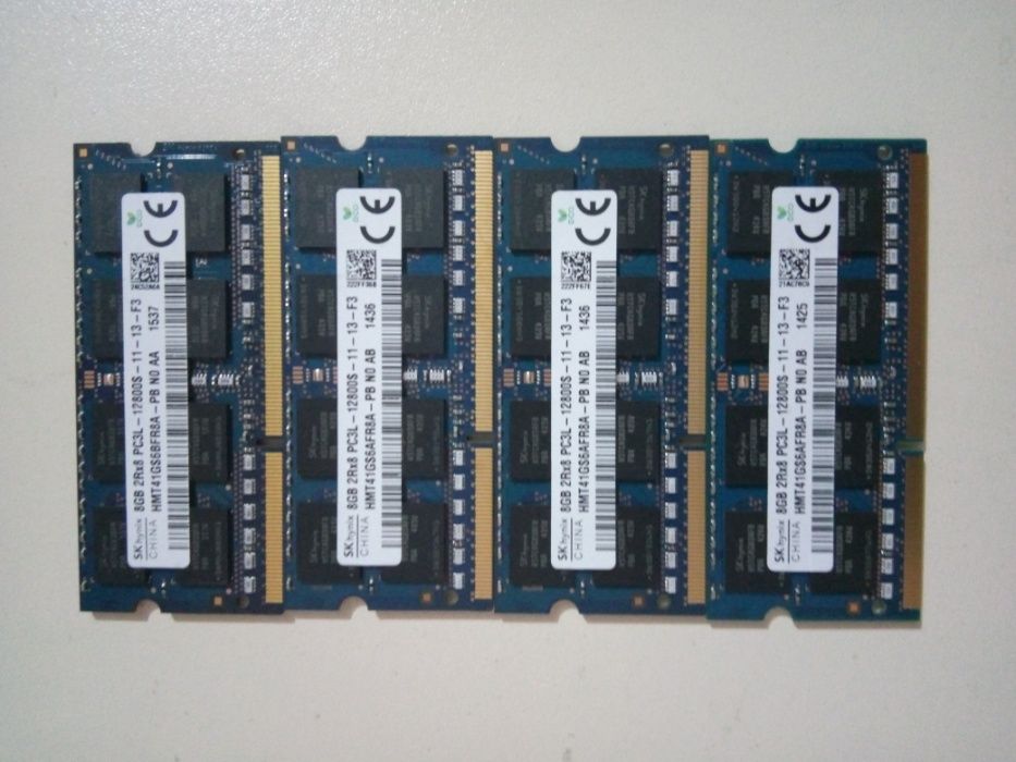 Memorie Laptop Hynix 8GB DDR3 PC3L-12800S 1600Mhz 1.35V 90 LEI