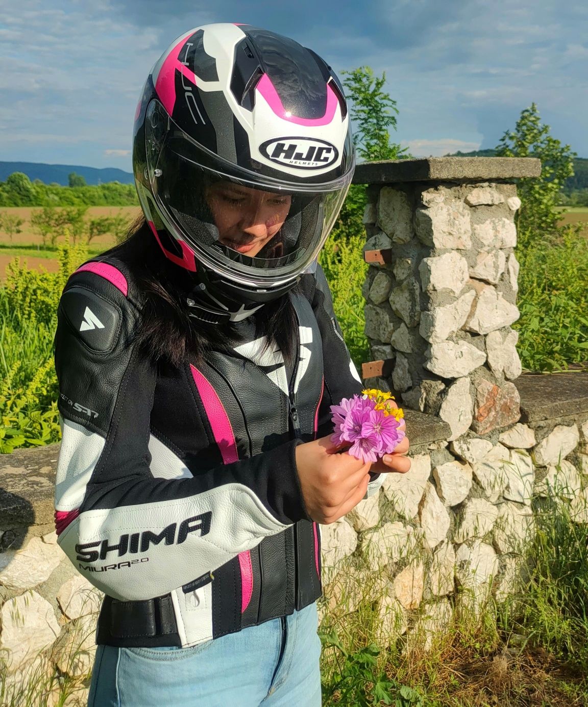 Geaca moto Dama SHIMA MIURA 2.0 Femei Marimea 34