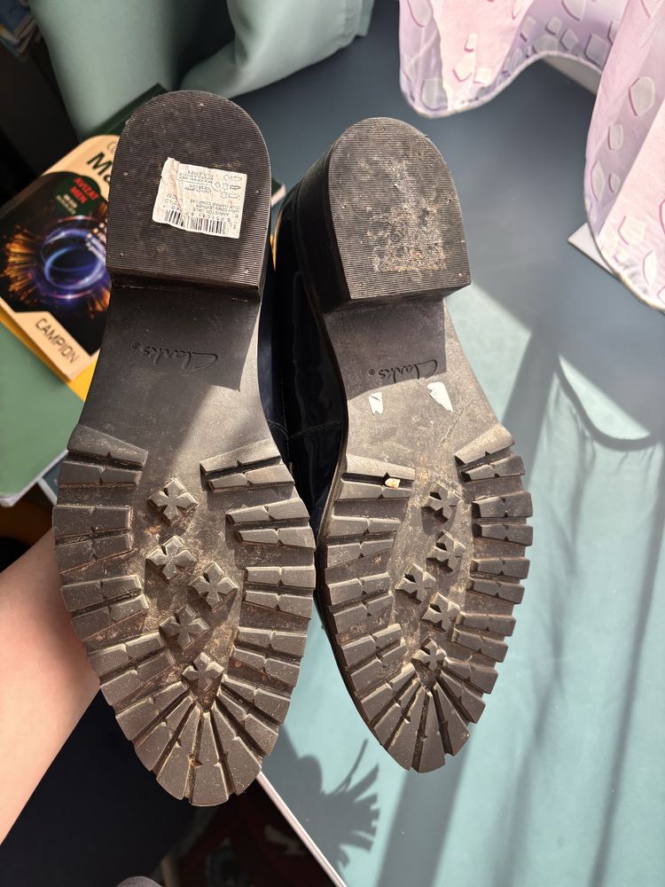 Pantofi Clarks  piele