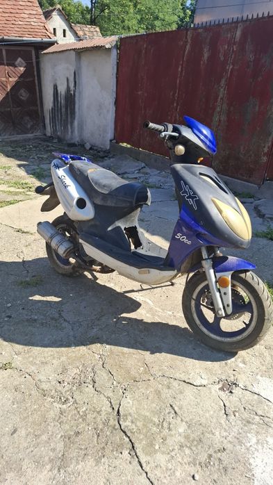 ‼️Scuter ROADS SHARK 50cc-albastru/negru pentru reparații sau piese