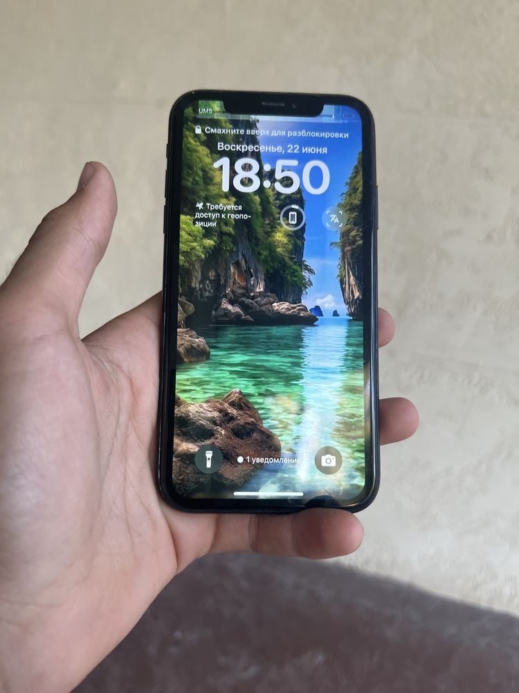 Iphone xr holati ortacha chaqa chuqasi bor