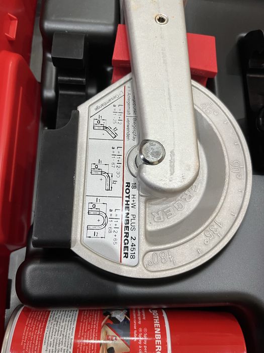 Огъвач за тръби ROTHENBERGER