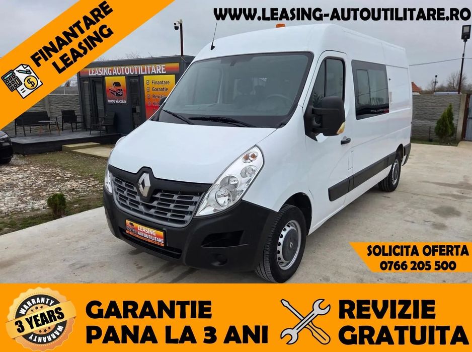 Renault Master Doka 7locuri+Duba L=2.20m STOC 6 UNITATI/Leasing/Garantie extinsa pana la 3 ani fara limita Km