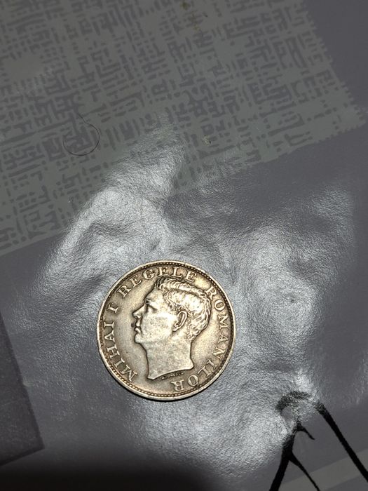 Monedă 500 lei argint 1944