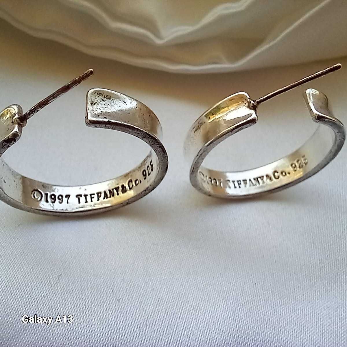 Сребърни обеци Tiffany&Co.