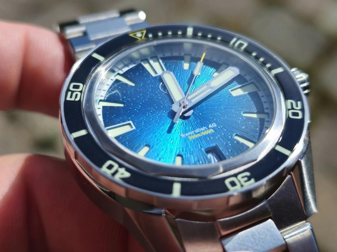 Zelos Swordfish SS Teal  40mm  diver