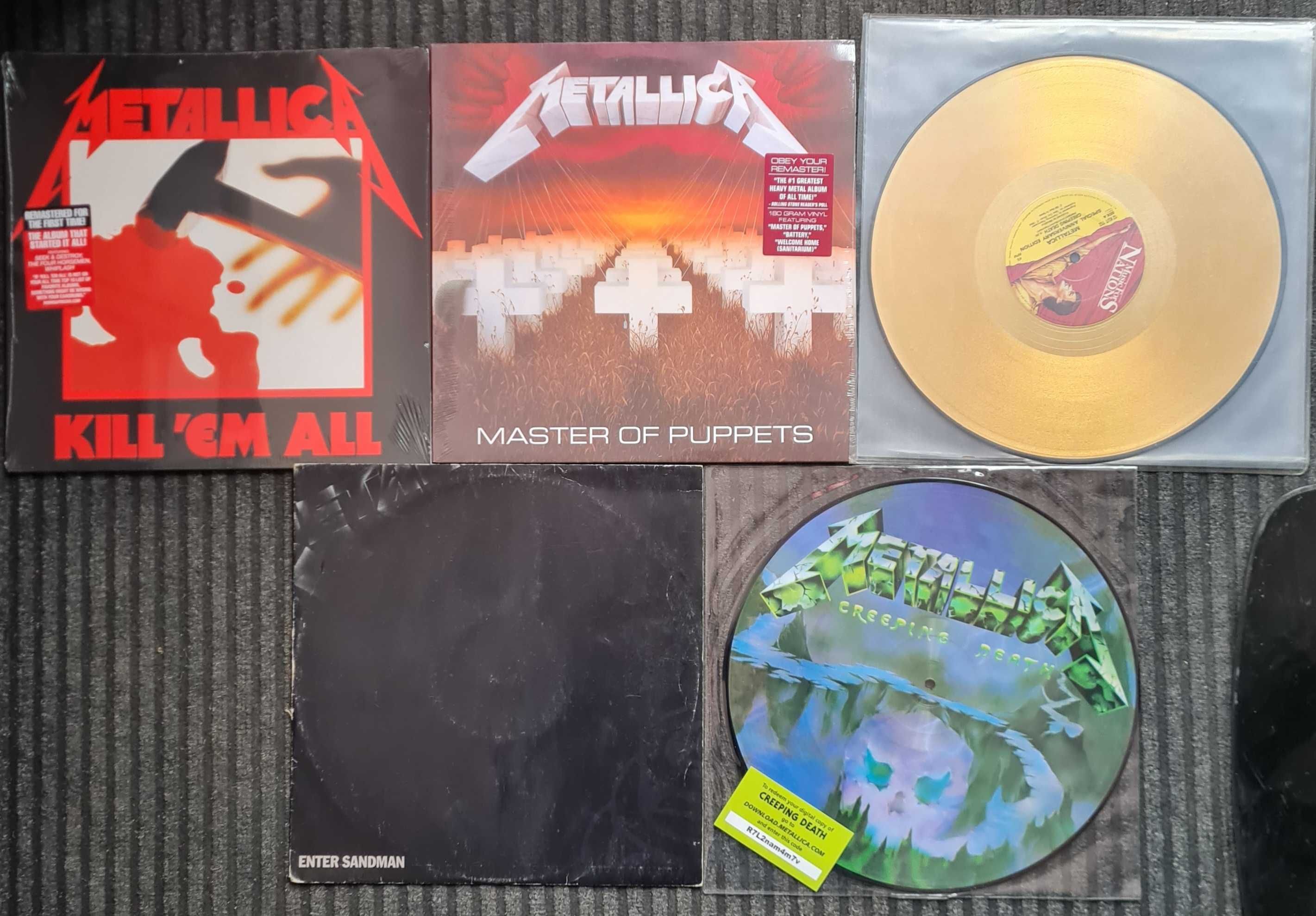 Vinyl colectie Metallica,Madonna,Queen M.Manson stare foarte buna