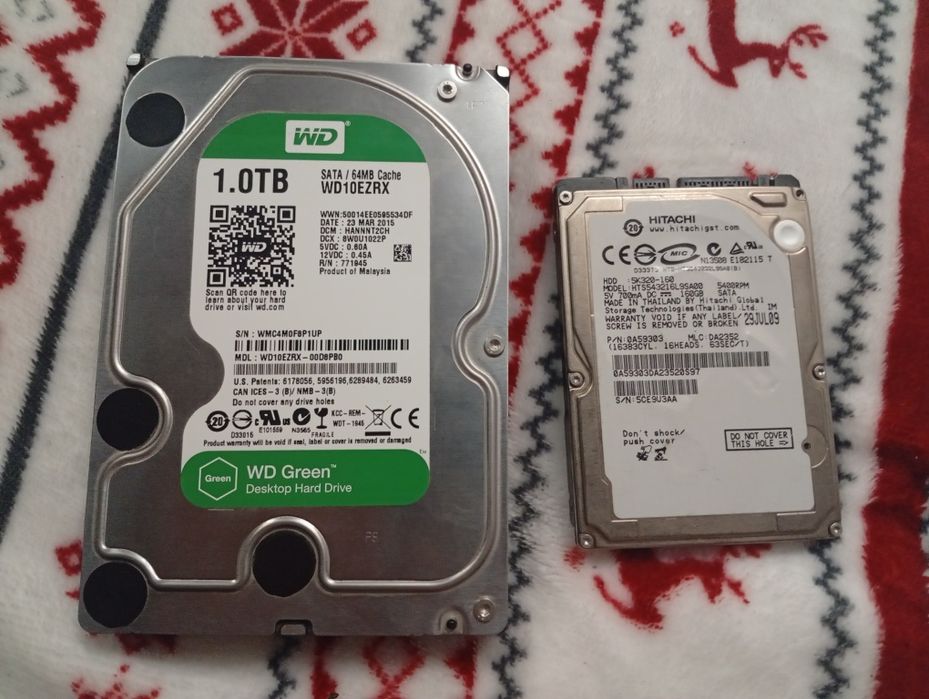 Vând 2 HDD PC +laptop