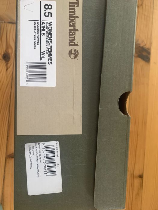 Оригинални Timberland боти с ток – нови, не обувани, 39.5
