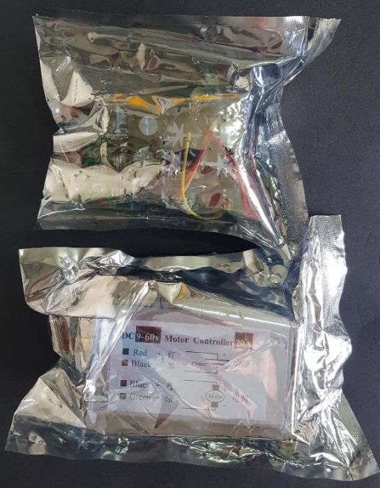 PWM 12V-40V 120W DC, Maxim 20A schimbare de sens. Nou ambalat!