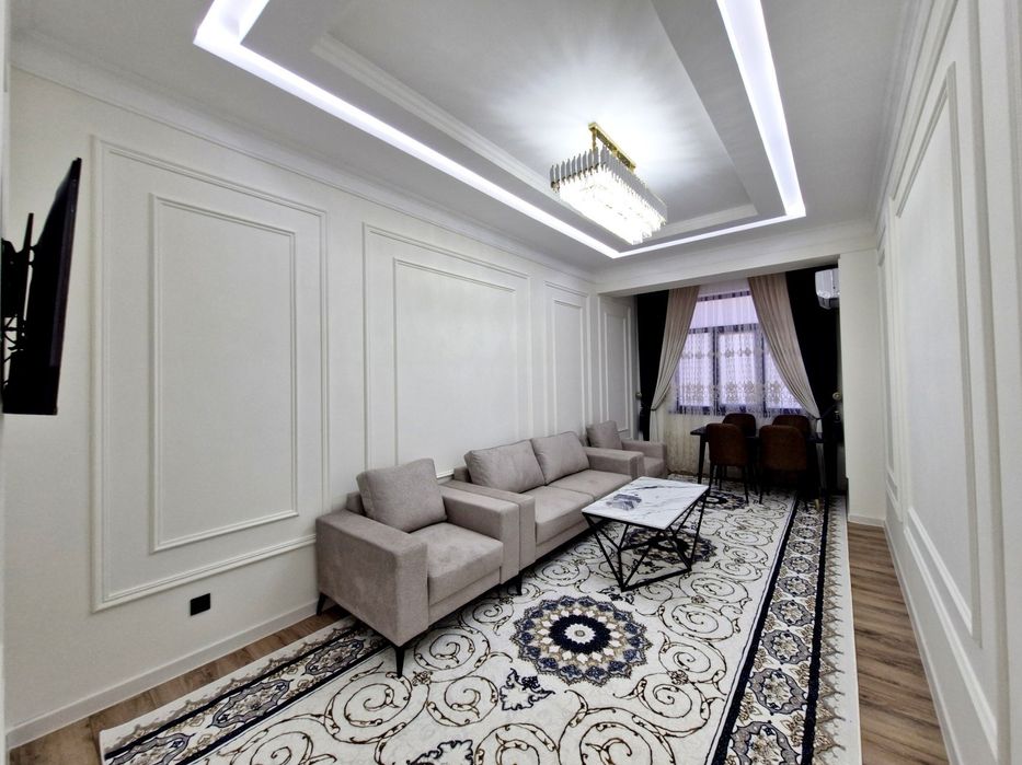 3 комнатная квартира на 3 этаже в Новостройке Рудакий