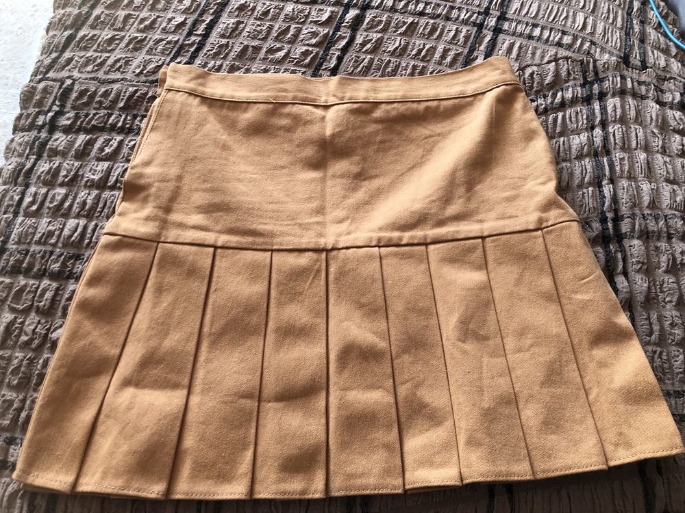 оранжевая юбка для девочек