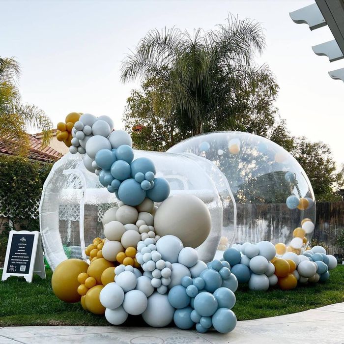 Bubble house gonflabil baloane