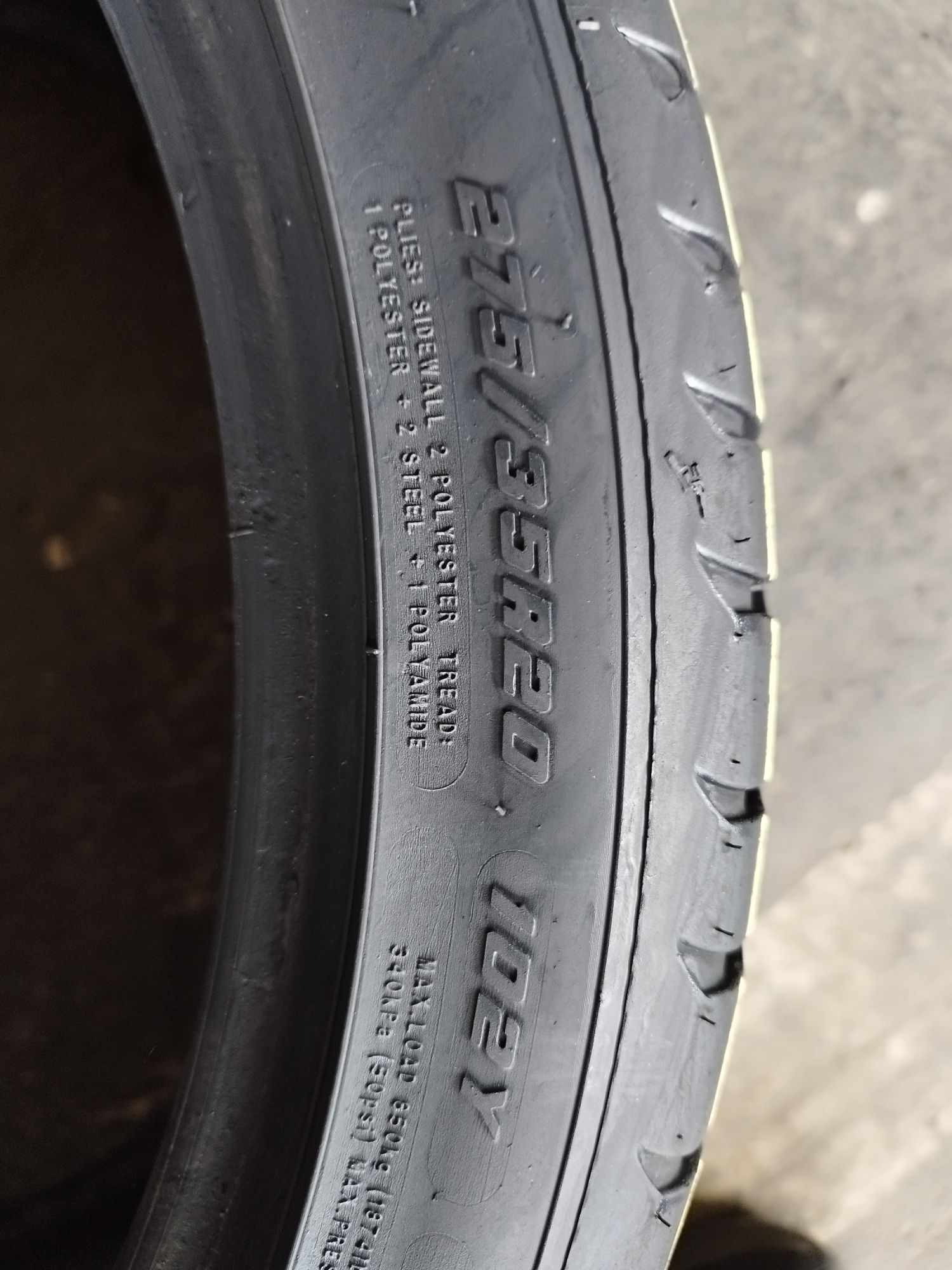 4 anvelope de vară Goodyear Eagle ca si noi 275/35/20