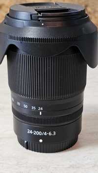 Oniectiv Nikon Z 24-200 4-6.3 VR