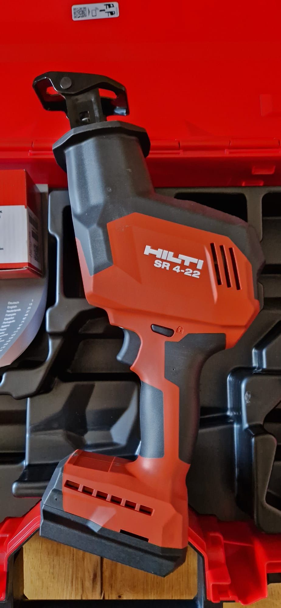 Hilti ferestrău sabie pe acumulator