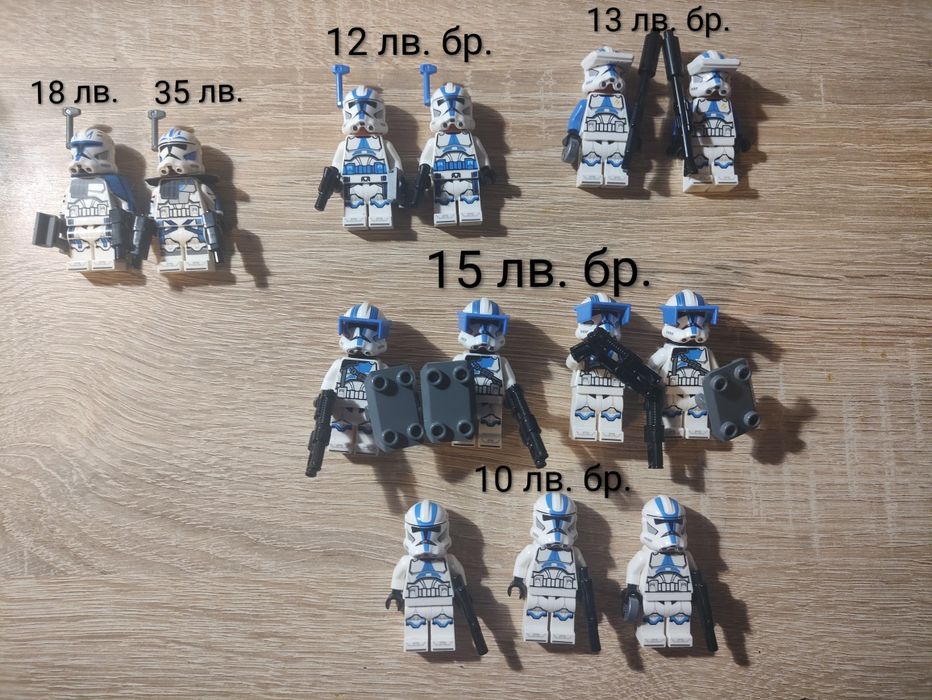 Оригинални Lego Star Wars човечета