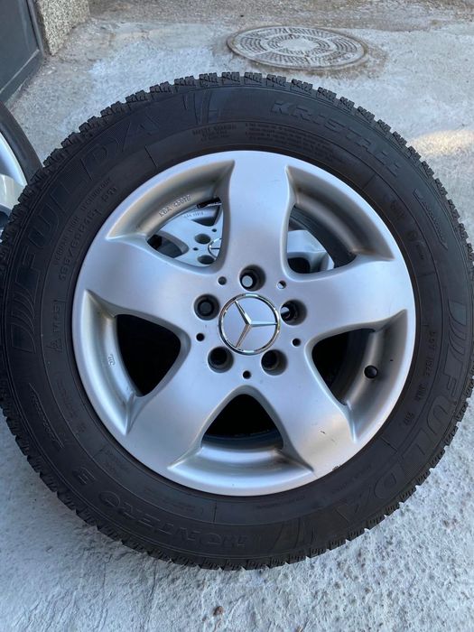 Алуминиеви джанти с гуми за Mercedes w203