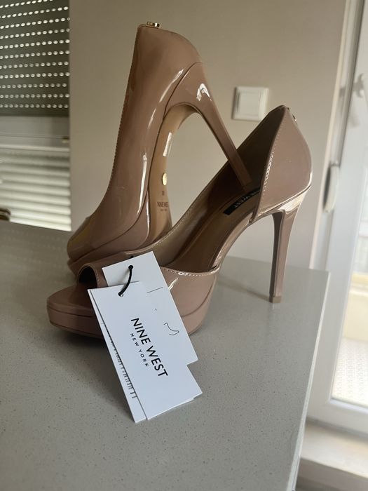 Nine West дамски обувки на ток, нови с етикет, размер 38