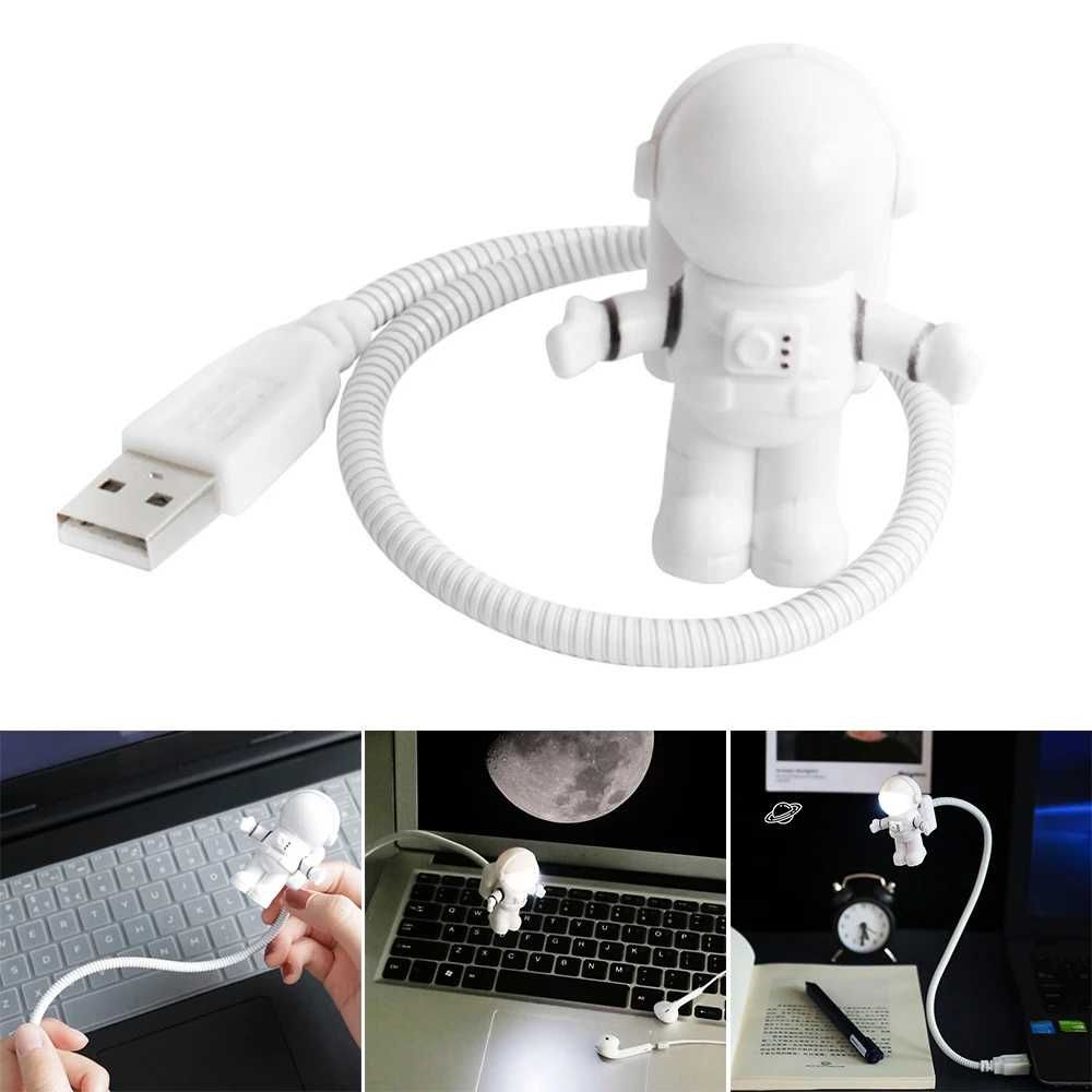 USB Нощна Лампа Астронавт