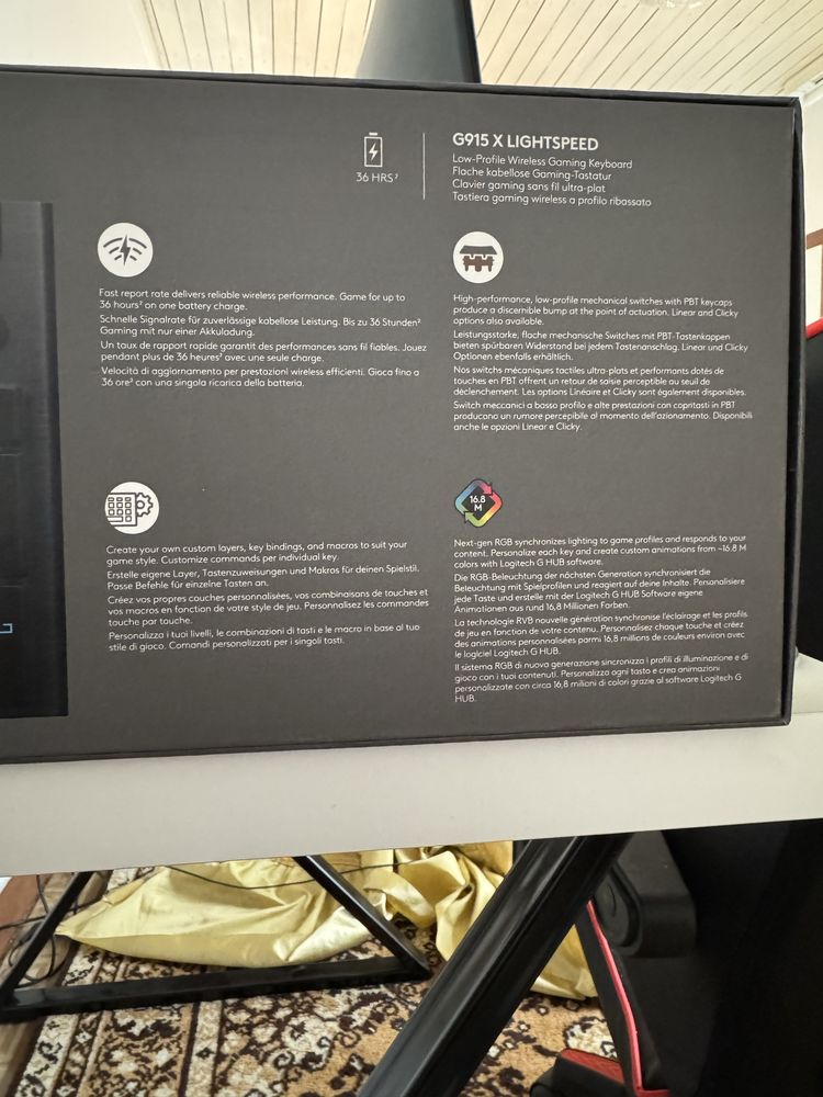 Logitech G915 X LightSpeed