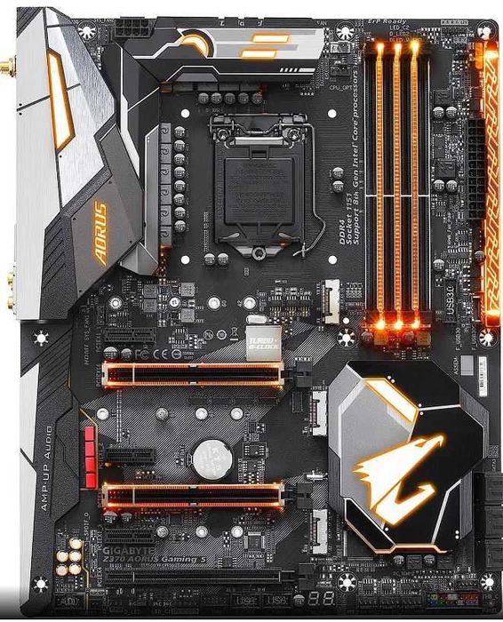 Placa de baza GIGABYTE Z370 AORUS Gaming 5 LGA 1151 deosebita