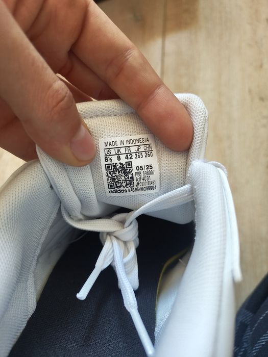 NOI Adidași pantofi sport sneakers bărbați adidas albi courtblock 42