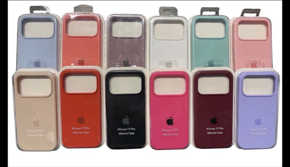 Iphone case силиконови калъфи iphone 17/Pro/Max