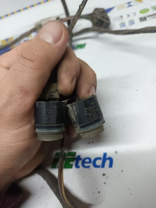 Instalatie senzori parcare bara spate renault scenic 3 grad scenic 3