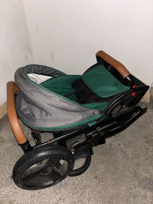 Cărucior 3 în 1 Krausman Nexxo Green - in perfectă stare