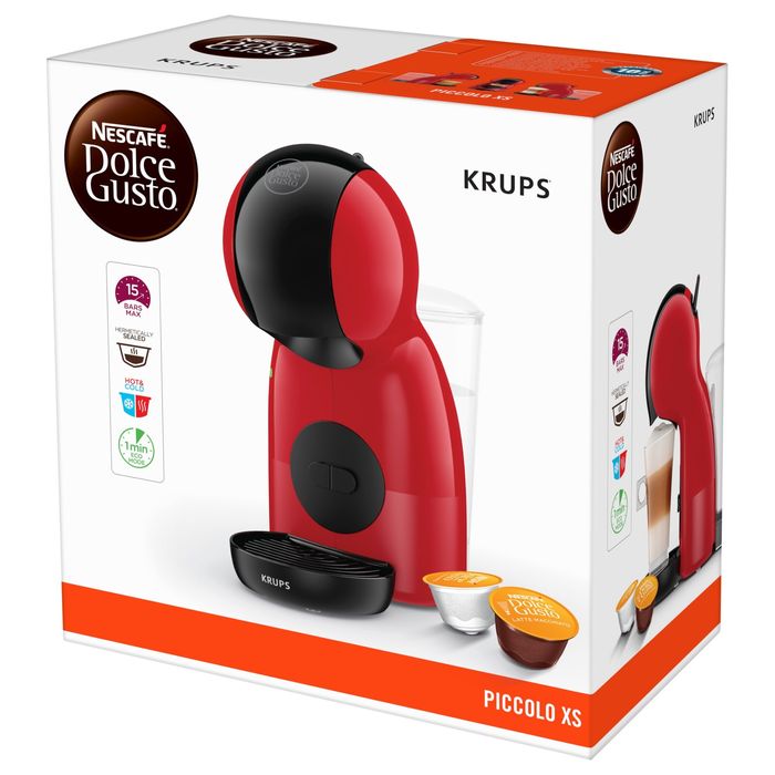 Expresor capsule cafea nescafe dolce gusto piccollo xsroșu NOU