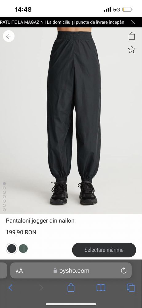 Pantaloni noi oysho