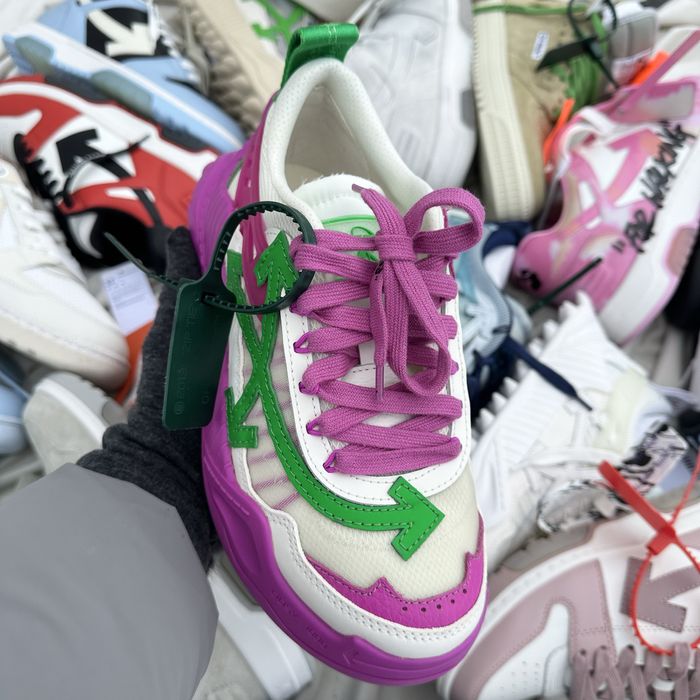 Off-White Odsy-1000 Fuchsia Green