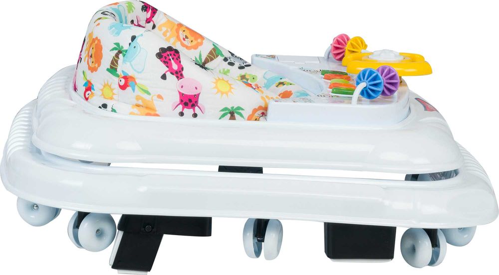 Музикална Бебешка проходилка 3 в 1 Moni Jungle Fun с 5 мелодии и играч