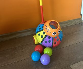 Играчка за бутане с топчета ОКТОПОД, PLAYGRO, от 12 до 36 месеца