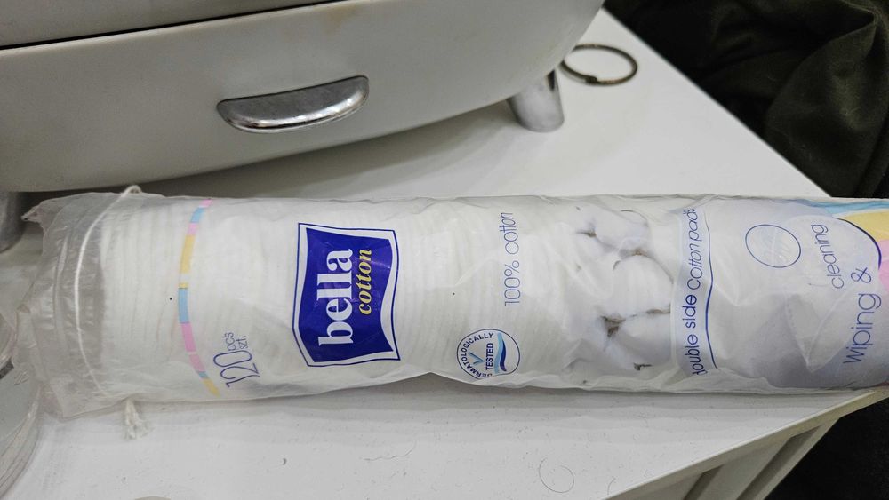 Servetele demachiante bumbac cotton