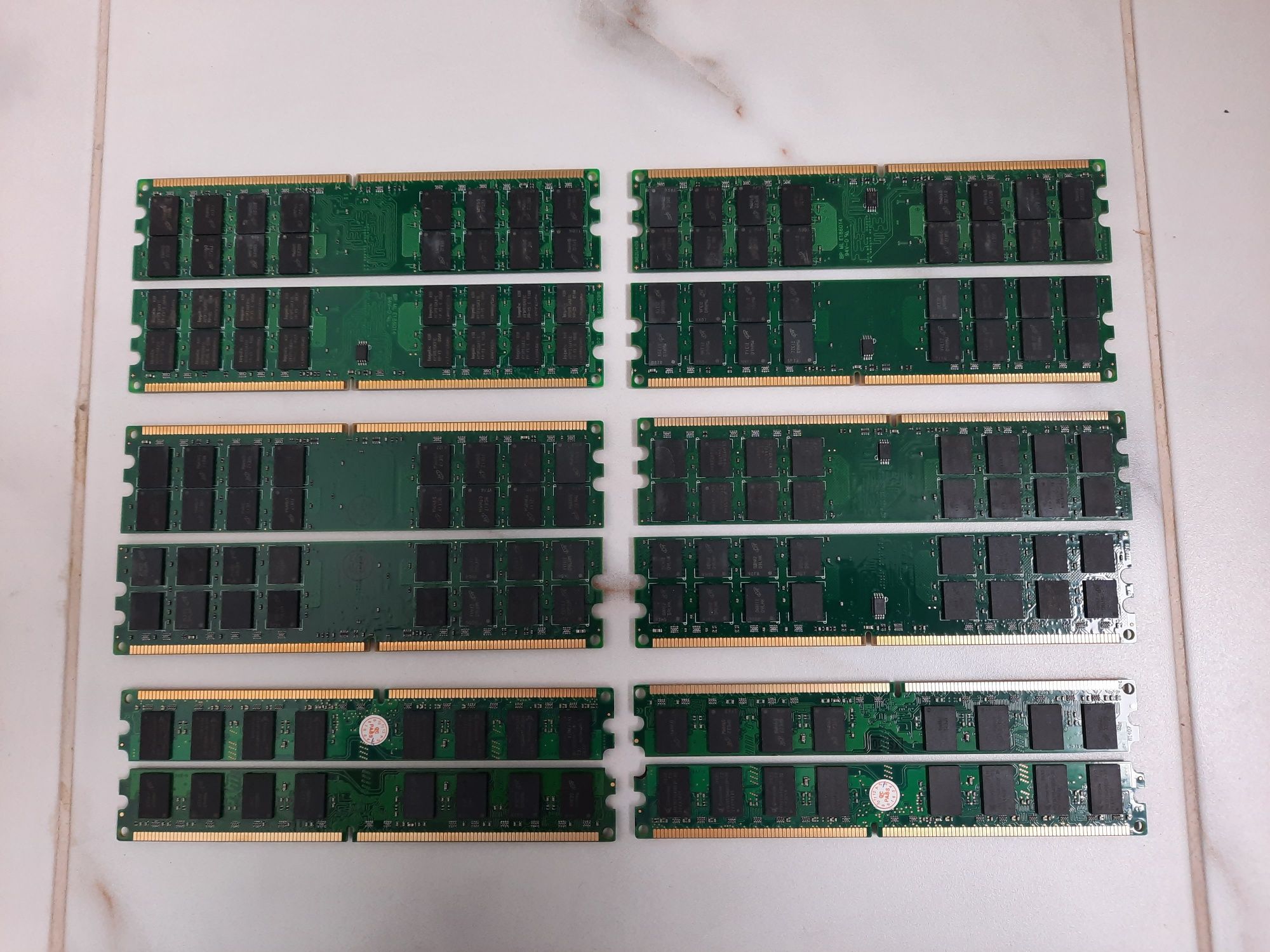 4gb, 2gb, 1gb Ram DDR2 800MHz, dimm 6400,