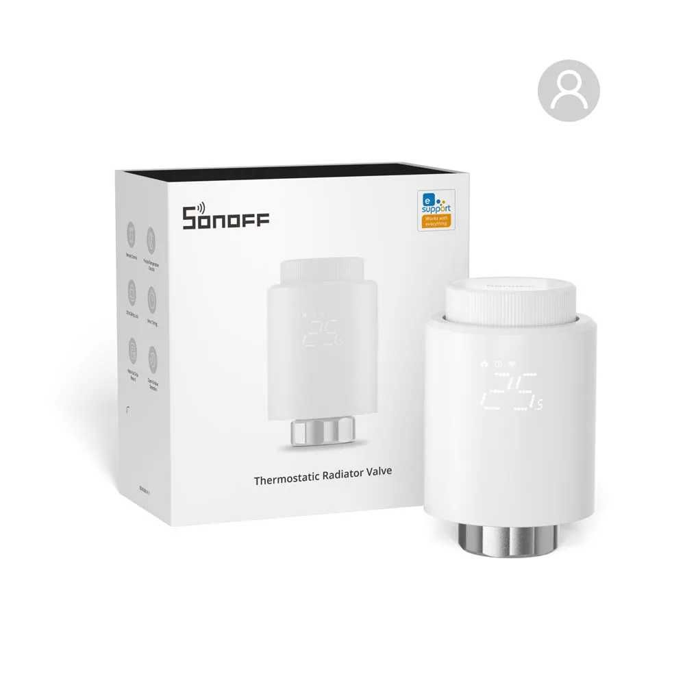 SONOFF ZigBee TRV - Интелигентна Термоглава за Радиатор