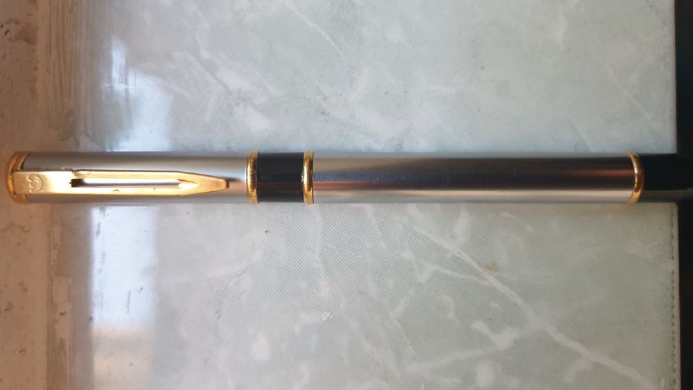 Stilou  auriu  Waterman  și  pix argintiu Waterman !