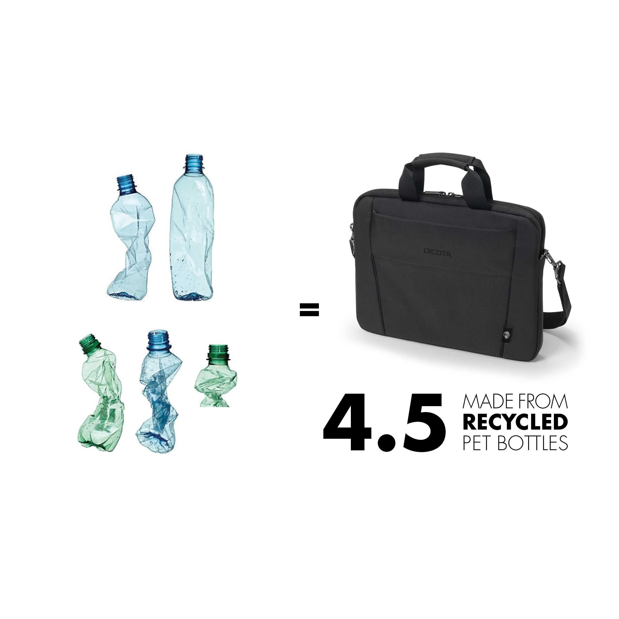 Сумка для ноутбука 15,6" Dicota Eco Slim Case BASE D31308 Black